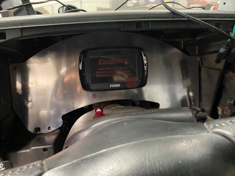 9906 Aluminum Cluster Bezel FuelTech FT450/FT550/FT600 Atomic